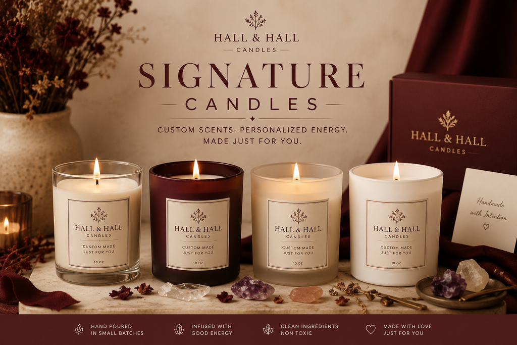 Signature Glass Candle